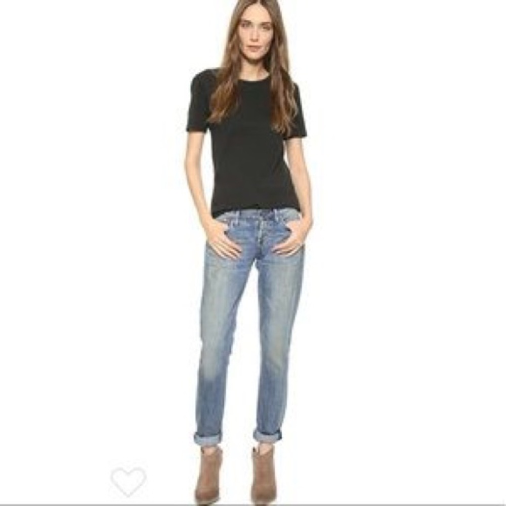 Agolde Jeane Casual Straight/Creamfields Size 24